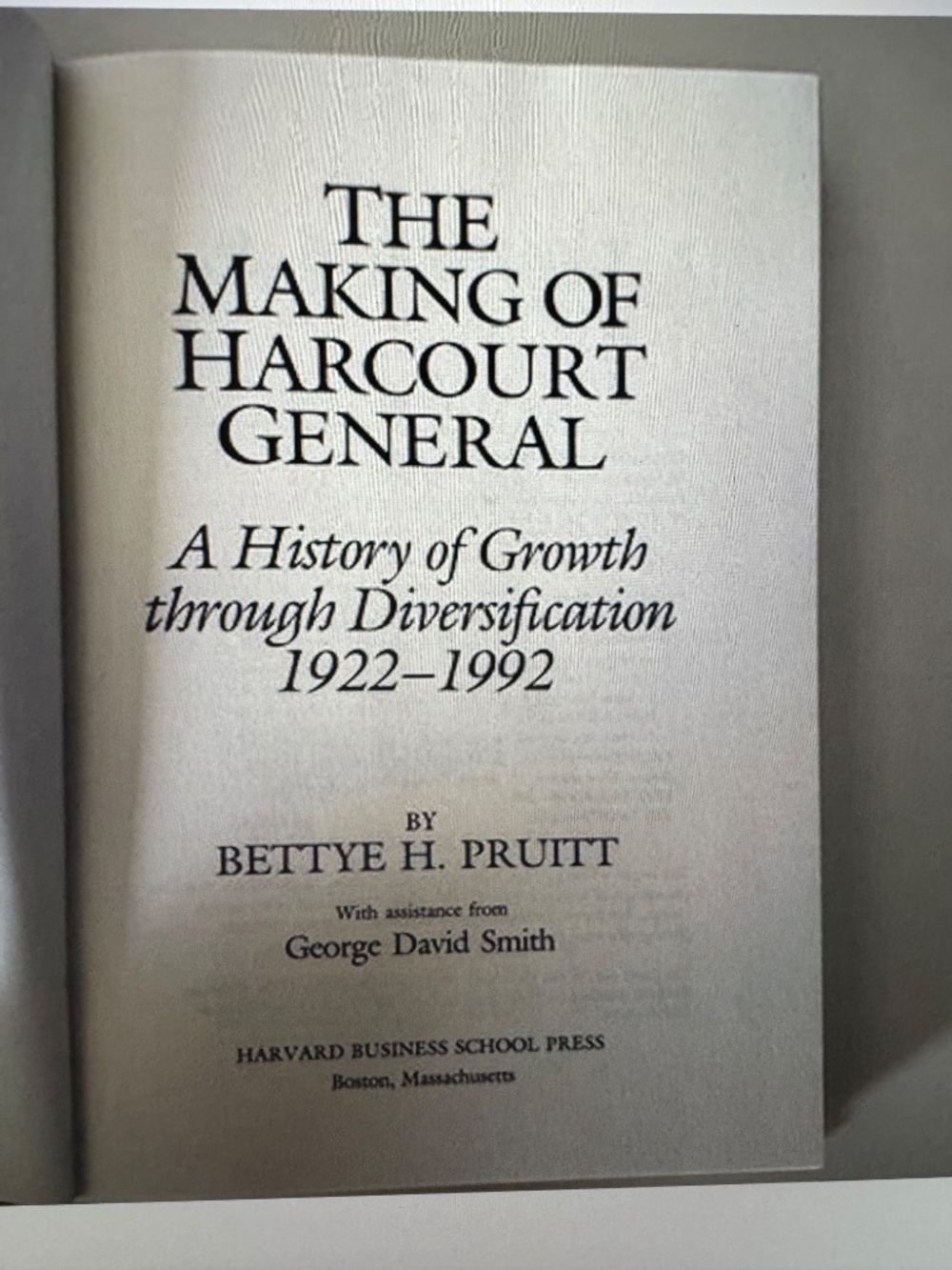 The Making Of Harcourt General - Picture 3 of 7